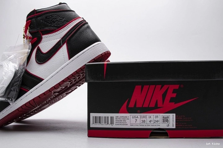 1 High Retro Bloodline  555088-062 Jordan 1214